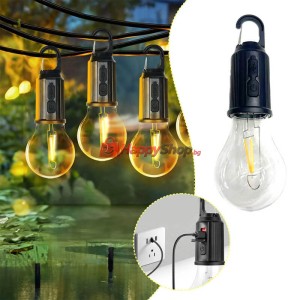 Крушка за закачане, USB къмпинг лампа с 3 режима